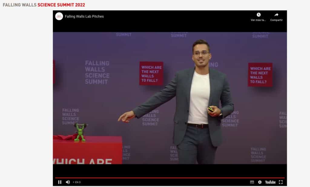 Borja Martínez-Téllez representa a España en Falling Walls Lab [Berlín]